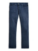 Straight-Fit Stretch Jeans