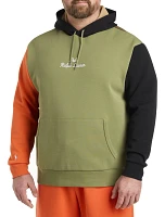 Colorblocked Camo Double-Knit Hoodie