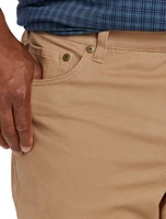 5-Pocket Relaxed-Fit Everyday Stretch Twill Pants