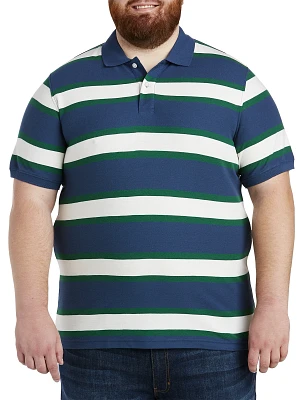 Wide Stripe Polo Shirt