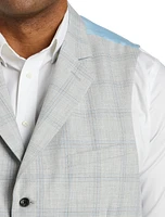 Windowpane Vest