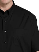 Poplin Short-Sleeve Sport Shirt