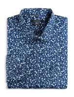 Performance Textured Floral Dress Shirt