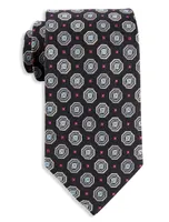 Premium Geo Medallion Tie