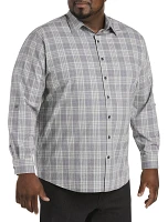 Large Plaid Sport Shirt