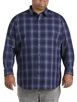 Ombre Plaid Sport Shirt