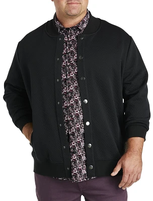 Herringbone Pattern Knit Jacket