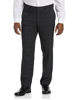 Easy Stretch Plaid Dress Pants