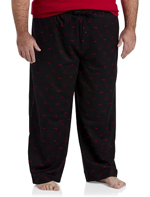 Flannel Bear Print Lounge Pants