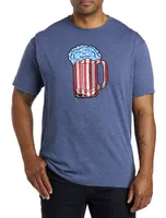 Patriotic Beer Jug Graphic Tee