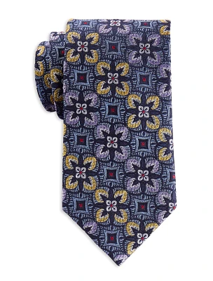 Premium Exploded Medallion Silk Tie