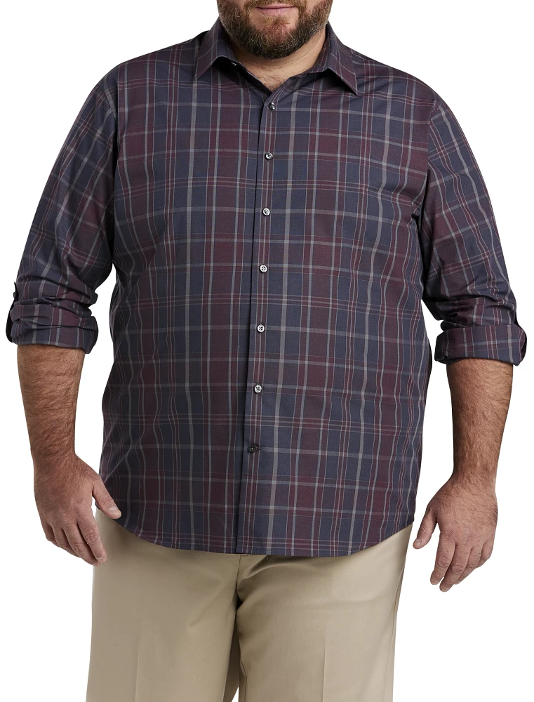 Large Plaid Sport Shirt