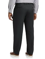 Pleated Microfiber Dress Pants