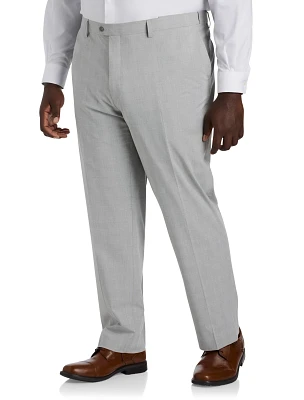 Waist-Relaxer Glen Plaid Suit Pants