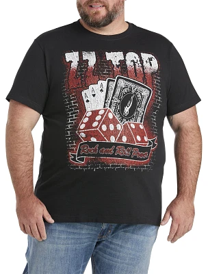 ZZ Top Rock and Roll Graphic Tee