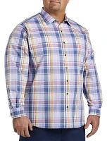 Large Plaid Sport Shirt