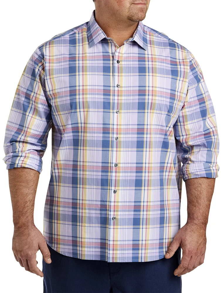 Large Plaid Sport Shirt