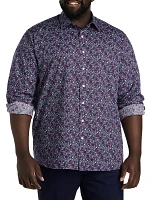 Floral Print Sport Shirt