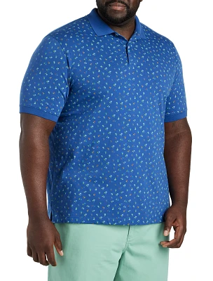 Multi Palm Print Polo Shirt