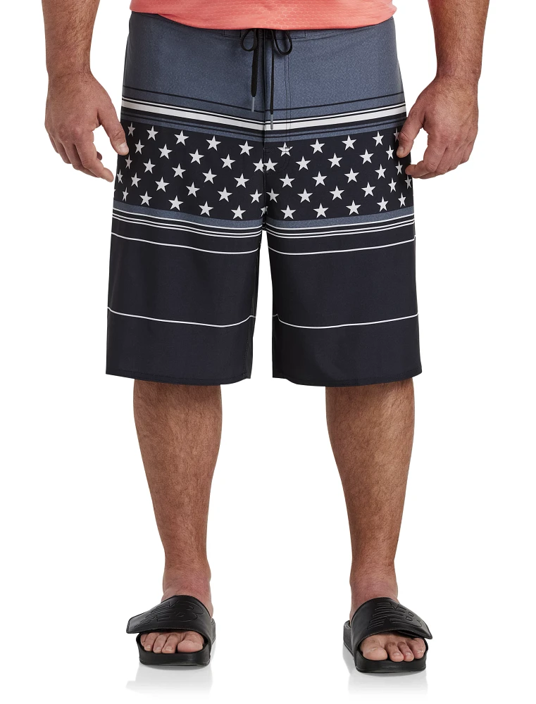 Patriotic Swim Trunks