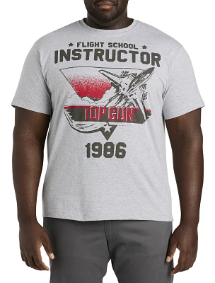 Top Gun Flight School Vintage Graphic Tee