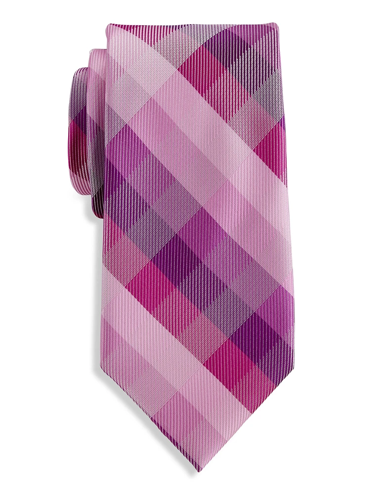 Grid Patterned Tie