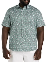 Floral Print Sport Shirt