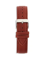 Faux Leather Watch