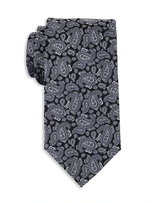 Disconnected Paisley Tie