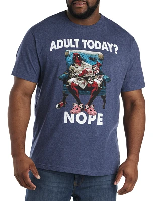 Deadpool Adult Today Graphic Tee