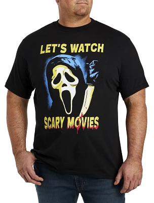 Scream Scary Movie Graphic Tee
