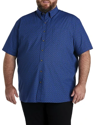 Easy-Care Microplaid Sport Shirt