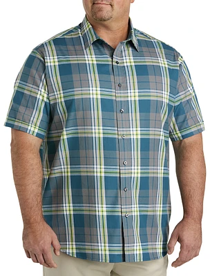 Large Plaid Sport Shirt