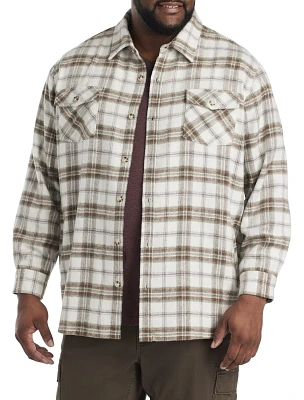 Lined Flannel Shirt Jacket