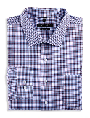 Mini Plaid Dress Shirt