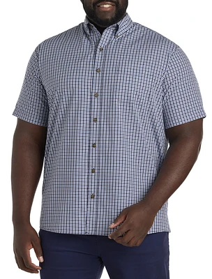 Easy-Care Small Plaid Sport Shirt