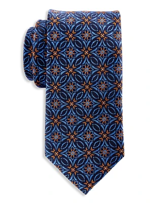 Modern Medallion Silk Tie