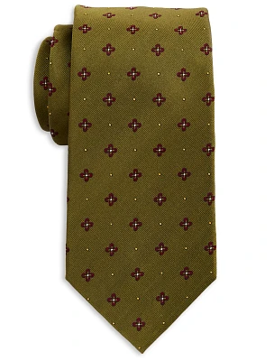 Mini Floral Silk Tie