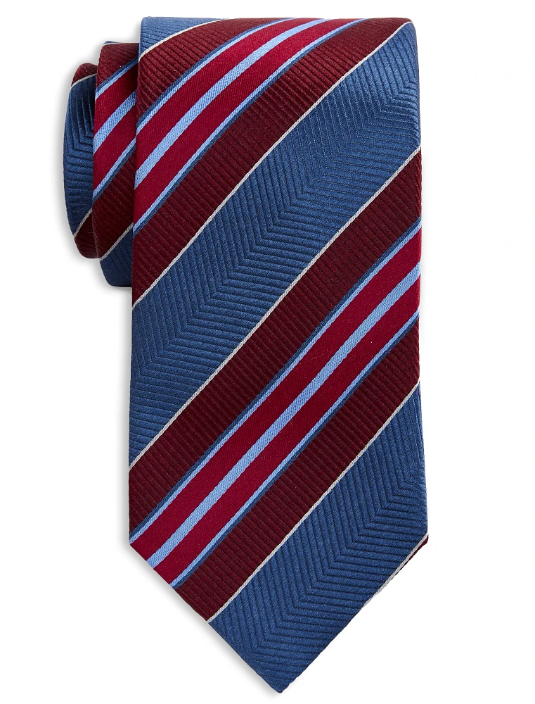 Striped Silk Tie