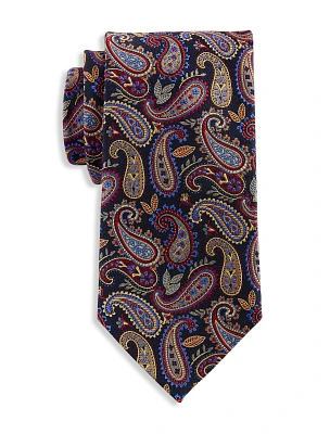 Scattered Paisley Silk Tie