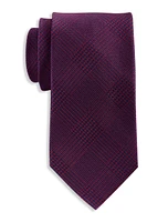 Houndstooth Silk Tie