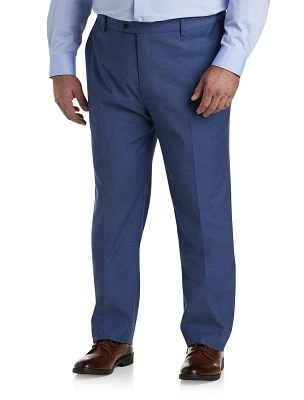 Waist-Relaxer Micro Chevron Suit Pants
