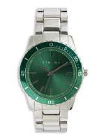 Green Dial Bracelet Watch