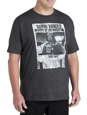Darth Vader's Words of Intimidation Graphic Tee