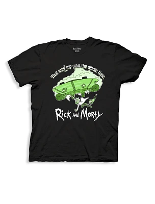 Rick and Morty Spaceship Graphic Tee