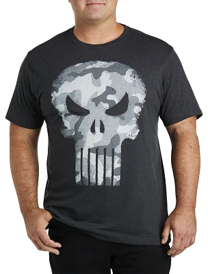 Marvel Comics The Punisher Camo Graphic Tee