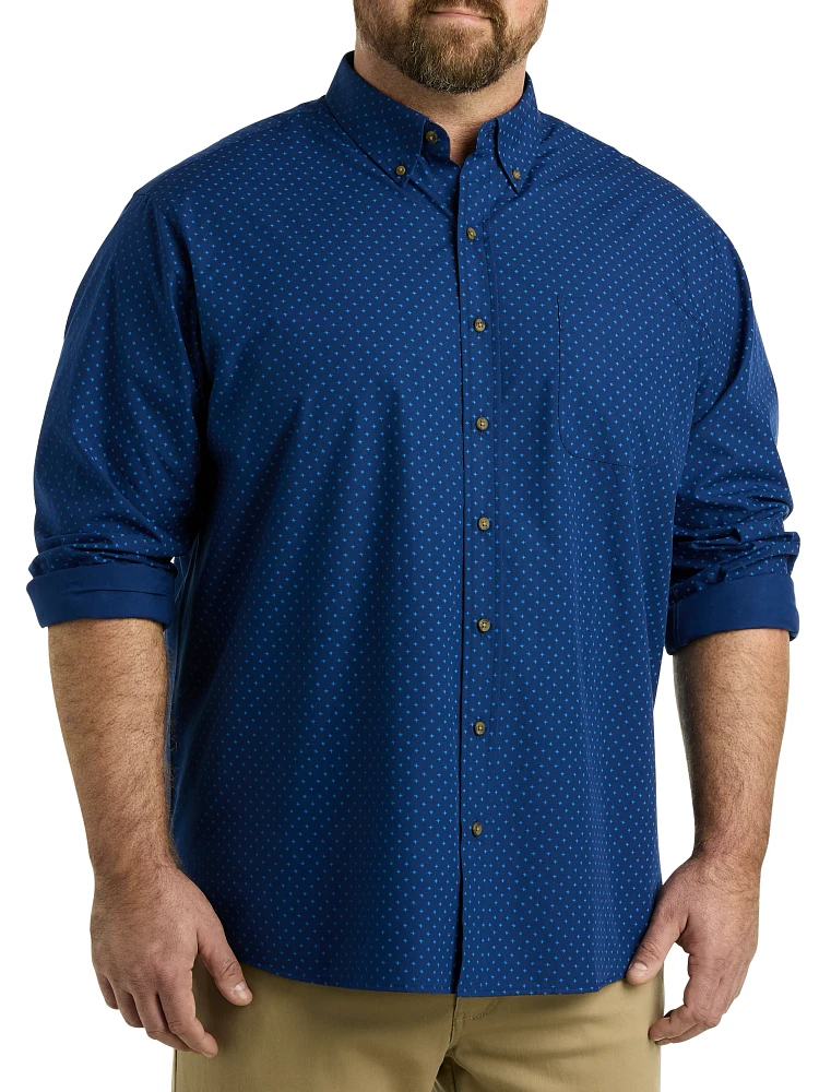 Easy-Care Micro Print Sport Shirt