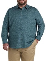 Floral Print Sport Shirt