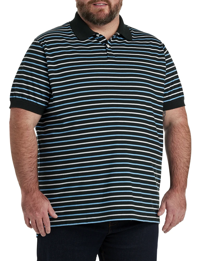 Multi-Striped Polo Shirt