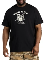 Music Is Life Graphic Tee